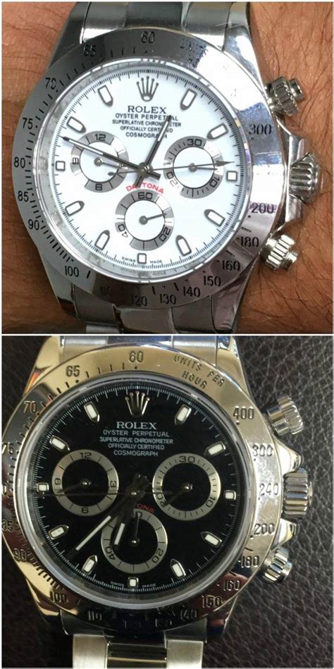 fausse rolex daytona|rolex daytona real vs fake.